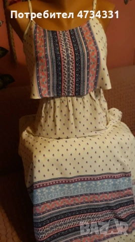 H&M Бяла Рокля, снимка 3 - Рокли - 53477517