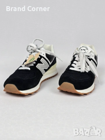 Нови New Balance 574 Classic – Black/Gum – Еко серия (Green Leaf)