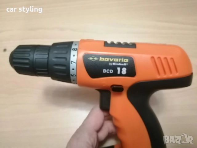 Винтоверт с батерия и зарядно Bavaria Enhell + зеге, снимка 4 - Винтоверти - 52508775