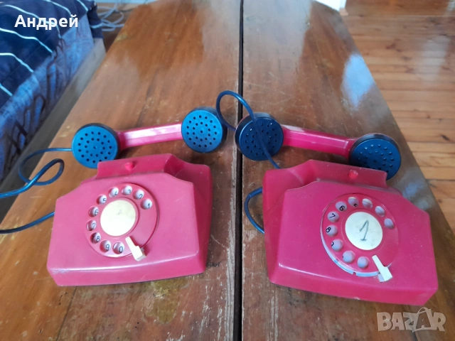 Стари детски телефони Респром, снимка 4 - Антикварни и старинни предмети - 53912731