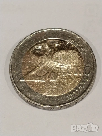  Монета от 2 евро , снимка 2 - Нумизматика и бонистика - 54010758