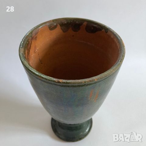 Керамична ваза винтидж усеща се доста тежка, снимка 2 - Вази - 45400052