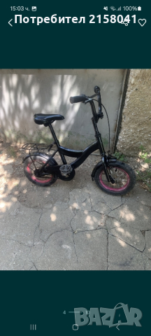 Детско колело велосипед 12 цола с нови гуми , снимка 4 - Велосипеди - 45007890