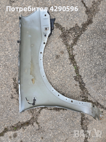 Калник ляв десен бял за Opel Combo / Corsa C / Опел Комбо / Корса Ц, снимка 3 - Части - 54015919