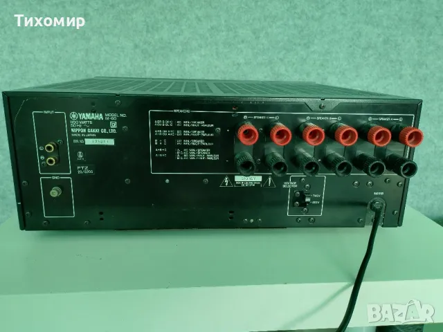 YAMAHA M-60, снимка 5 - Ресийвъри, усилватели, смесителни пултове - 48345932