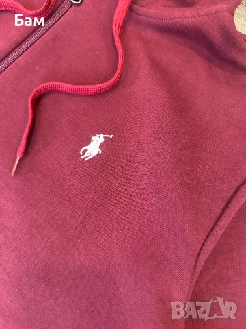 Оригинално мъжко горнище с цип Polo Ralph Lauren размер М, снимка 4 - Спортни дрехи, екипи - 54149917