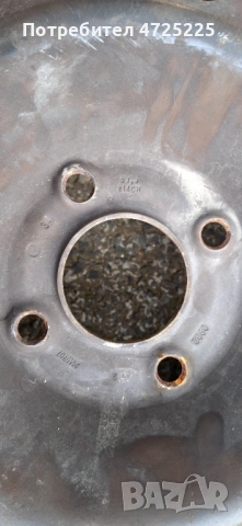 4 бр. Метални джанти с тасове за Пежо 14-ки, Peugeot djanti 14-ki 4 х108 14, снимка 4 - Гуми и джанти - 53359043