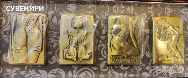 Бензинови запалки с изображения на жени, снимка 3 - Запалки - 49750468