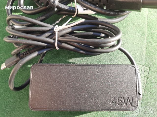 Зарядно за лаптоп Lenovo usb-c 45W, снимка 3 - Батерии за лаптопи - 45088898