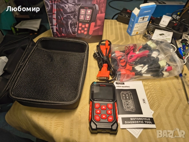 Диагностичен инструмент за мотоциклети, инструменти за диагностика, тестване и измерване , снимка 4 - Аксесоари и консумативи - 52061592