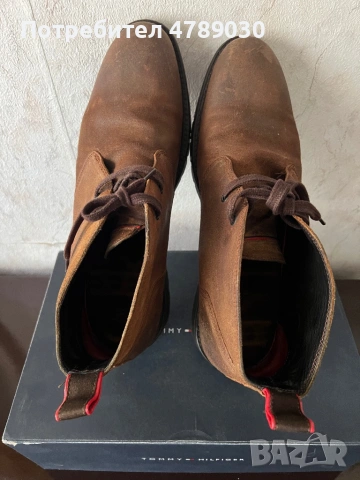 Велурени обувки,боти, снимка 4 - Мъжки боти - 54155524