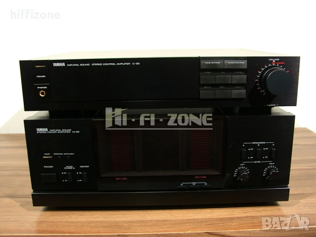  Комплект Yamaha c-65 / m-65 /1 , снимка 4 - Ресийвъри, усилватели, смесителни пултове - 53681718