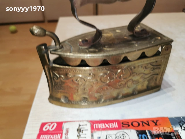 медна ютия-антика 2601261627, снимка 15 - Антикварни и старинни предмети - 53233200