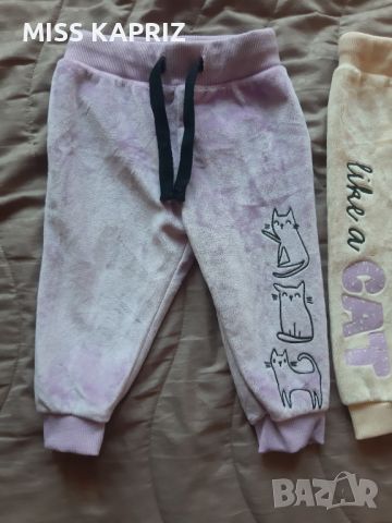 Бебешки панталони за момиче 74см , снимка 2 - Панталони и долнища за бебе - 45753944