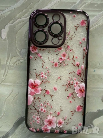 Кейс и портфейл за Айфон 16 про цвят лилав, снимка 2 - Калъфи, кейсове - 53878778