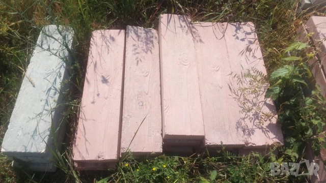 Бетонни ПЪТЕКИ сиви и цветни, ВТОРО качество.. Имаме с различни шарки, орнаменти и различни цветове., снимка 2 - Строителни материали - 52029702