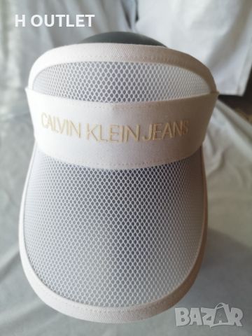 Оригинална плажна козирка CALVIN KLEIN OS  /555/, снимка 1 - Шапки - 46507876