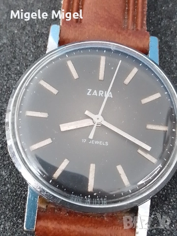 Руски ръчен механичен мъжки часовник ZARIA.ЗАРИА., снимка 9 - Мъжки - 53934725