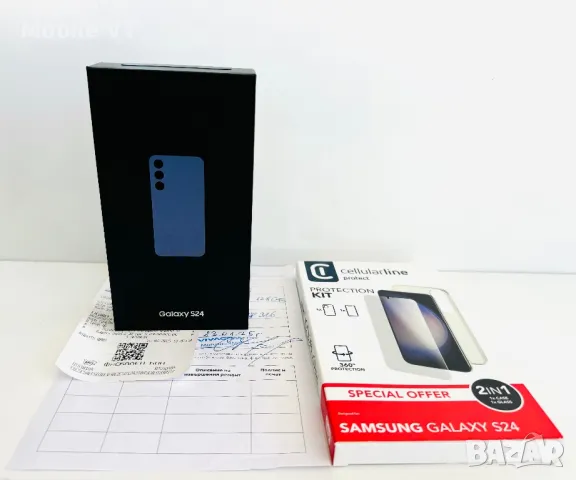 НОВ! Samsung Galaxy S24 5G 128GB Violet 2г.Гаранция!, снимка 2 - Samsung - 49447382