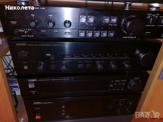 Предусилвател LUXMAN C-03B  и предусилвател Yamaha C-70  , снимка 1