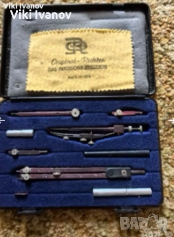 Немски комплект пергели , снимка 2 - Ученически пособия, канцеларски материали - 54020606