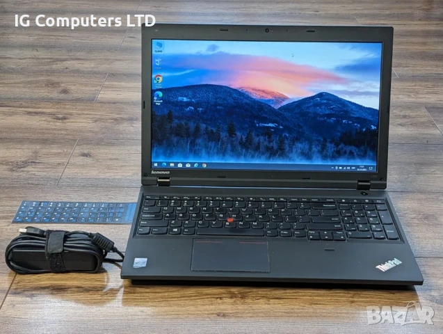 Бизнес клас Геймърски Четириядрен Лаптоп Lenovo ThinkPad L540 8Gb 500Gb WIN11 Клас А 4ч. батерия!, снимка 2 - Лаптопи за игри - 53593683