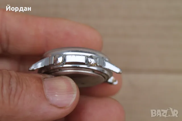 СССР мъжки ръчен часовник ''Полет звънец'', снимка 4 - Мъжки - 49651918