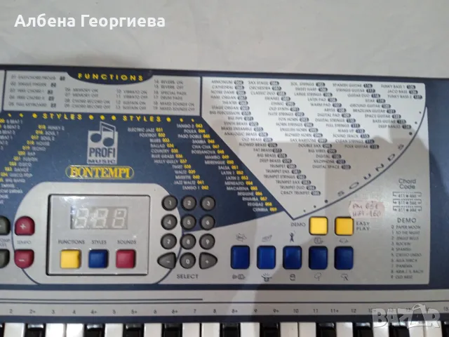 Синтезатор BONTEMPI PM651 HI-FI, снимка 3 - Синтезатори - 47116031