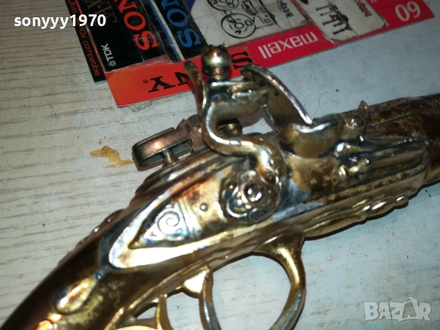 ПИЩОВ ЗАПАЛКА-МАСИВЕН/АНТИКА 2408251150, снимка 5 - Антикварни и старинни предмети - 51471371