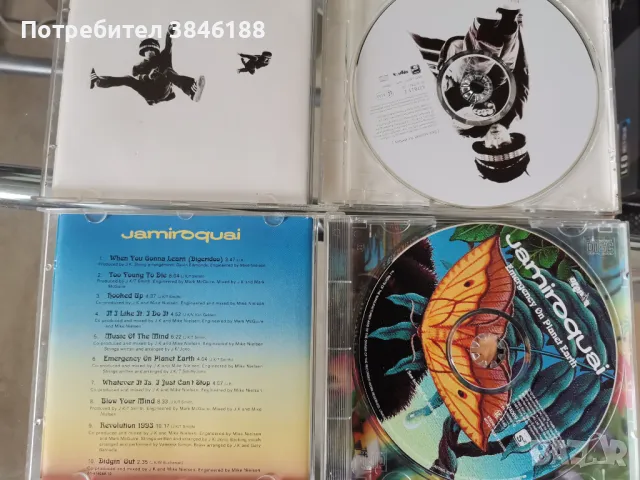 Jamiroquai 2cd, снимка 3 - CD дискове - 47260816