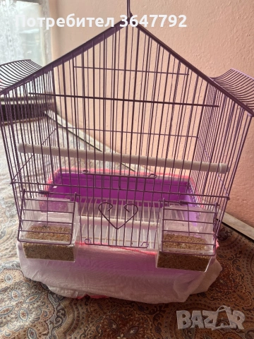 Клетка за папагали, снимка 2 - За птици - 53245187
