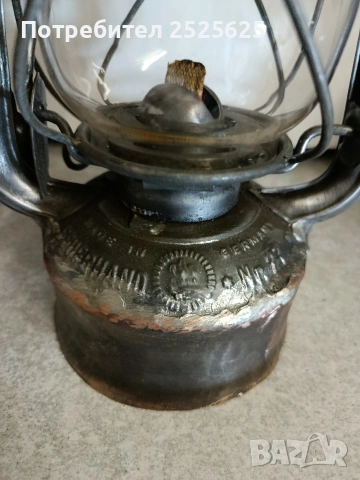 Германски газен фенер-декорация, снимка 3 - Други - 53924328