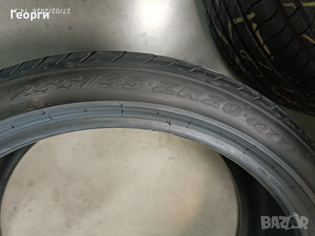 2бр.летни гуми 255/35/20 Pirelli, снимка 5 - Гуми и джанти - 53666665