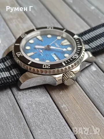 Seiko automatic 4R36 Save the ocean mod дайвър, бартер, снимка 3 - Мъжки - 47144439