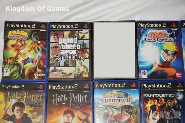 Игри за PS2 Crash Mutant/GTA San Andreas/Haunted Mansion/Naruto/Sonic/Harry Potter/Scooby-Doo/NBA 08, снимка 2 - Игри за PlayStation - 52594512