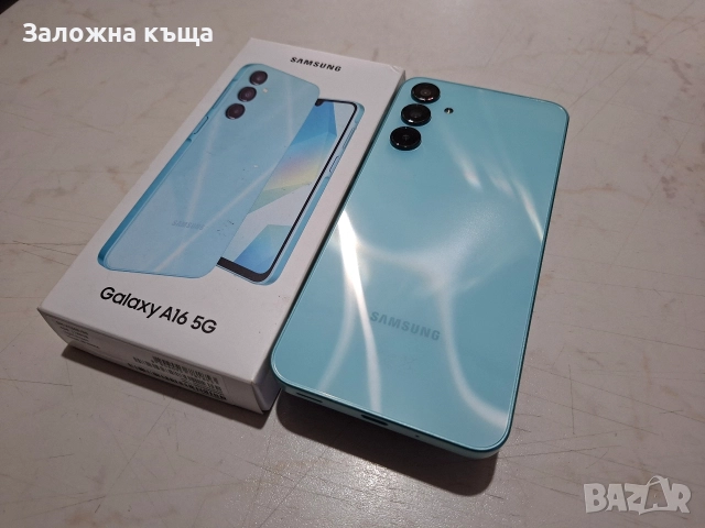Samsung Galaxy A16 5G Dual - 4GB RAM / 128GB / 50MPx / 90Hz / 5000mAh, снимка 2 - Samsung - 52631870