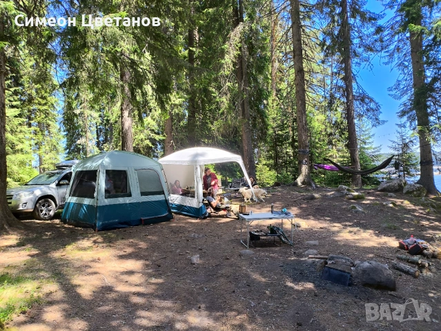 QUECHUA ЗАСЛОН / ПАЛТКА ЗА КЪМПИНГ ARPENAZ BASE, 6-МЕСТЕН, снимка 6 - Спортна екипировка - 54113597