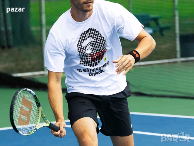 WILSON x BAPE A Bathing Ape Тениска S, снимка 3 - Тениски - 51470779