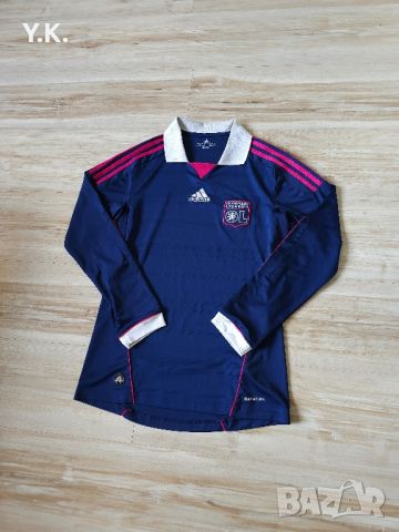 Оригинална мъжка тениска с дълъг ръкав Adidas Climacool x F.C. Olympique Lyon / Season 11-12 (Away), снимка 2 - Тениски - 45092821