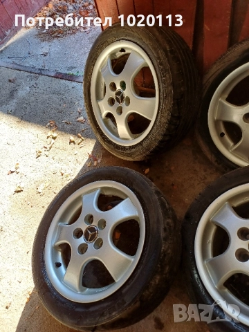 Джанти с гуми за Мерцедес 195 55 15