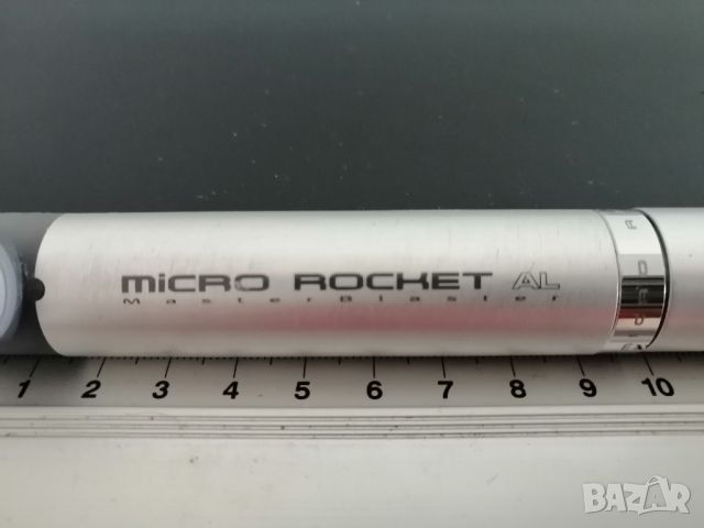 Помпа за велосипедни гуми Topeak Micro Rocket Aluminum, снимка 8 - Аксесоари за велосипеди - 46020032