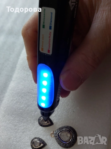 Сребро,злато-комплект обеци и медальон с огромни стари диамати, снимка 12 - Обеци - 52010737