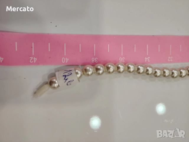 Перлена огърлица АРТ №117, снимка 3 - Колиета, медальони, синджири - 52321372