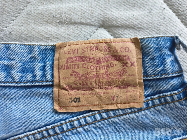Levi Strauss & CO. къси дънки, снимка 3 - Дънки - 50980706