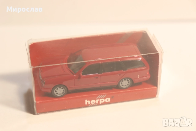 HERPA 1/87 H0 MERCEDES BENZ E ИГРАЧКА КОЛИЧКА МОДЕЛ, снимка 3 - Колекции - 52718367