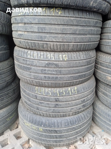 245/45/17 летни гуми 4 броя, снимка 3 - Гуми и джанти - 53971337