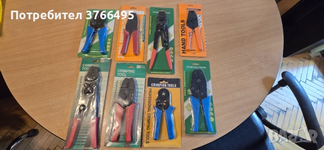 Клещи за кербоване - различни видове