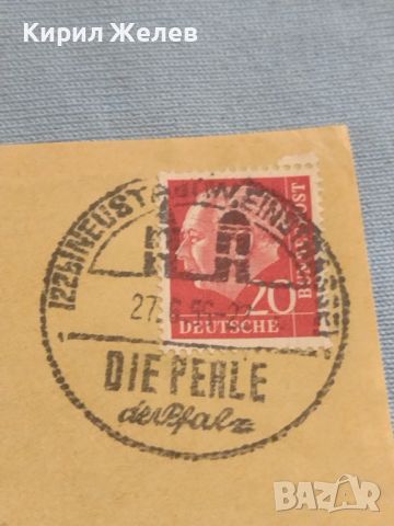 Стар пощенски плик с марки и печати Германия за КОЛЕКЦИЯ ДЕКОРАЦИЯ 26565, снимка 3 - Филателия - 46127771