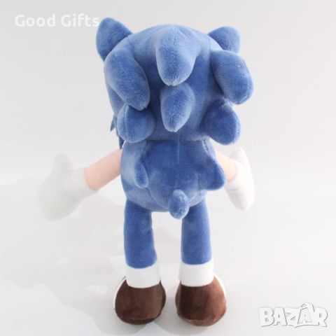 Плюшена играчка Соник 2, Син, Sonic, 30cm, снимка 2 - Плюшени играчки - 45552467