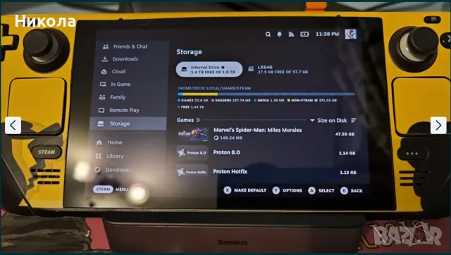 Steam Deck LCD 2TB SSD, снимка 2 - Друга електроника - 47875142